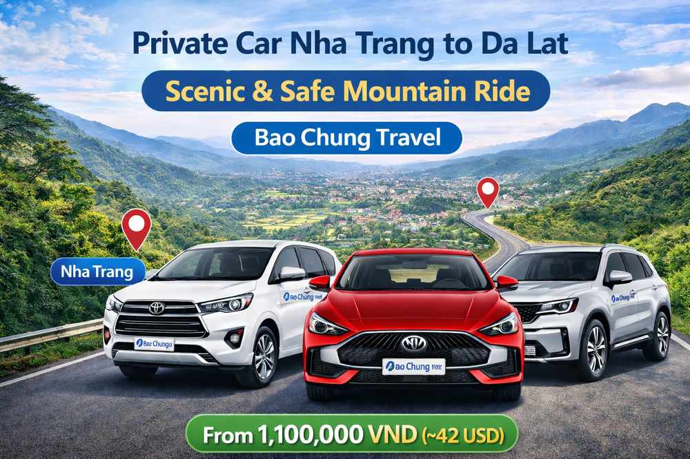 Nha trang to da lat private car