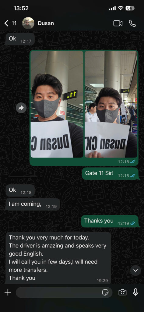 Customer Review private car ho chi minh